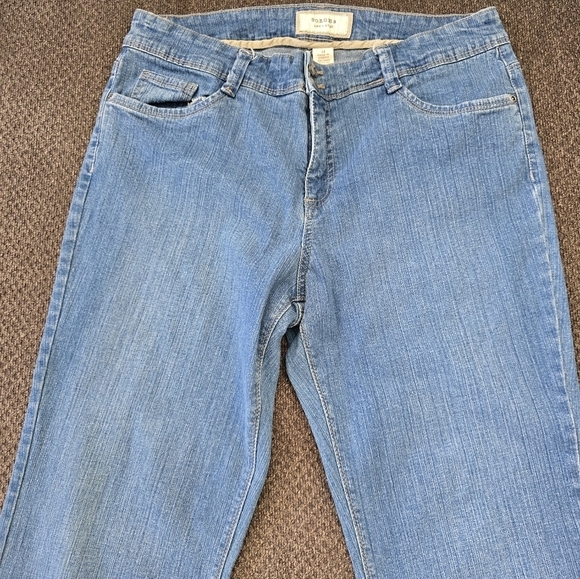 Sonoma Jeans Womens Blue Light Wash High Rise Bootcut  32×29 Denim Casual - Picture 3 of 10